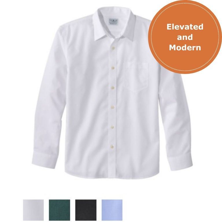 Everyday Wrinkle Free Shirt with Colors