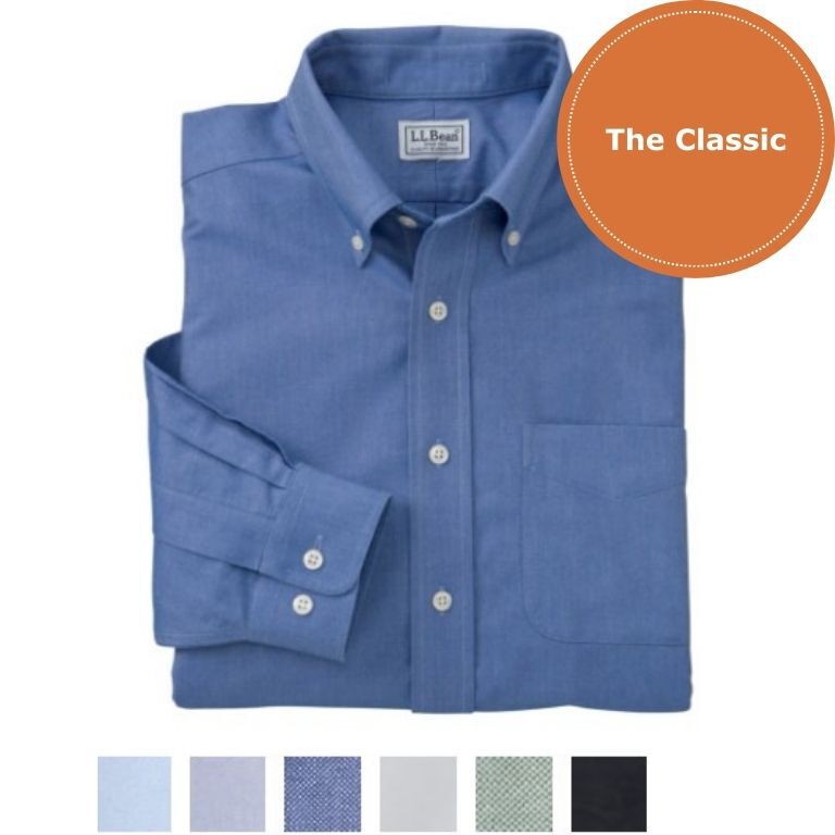 Classic Oxford Shirt with Colors